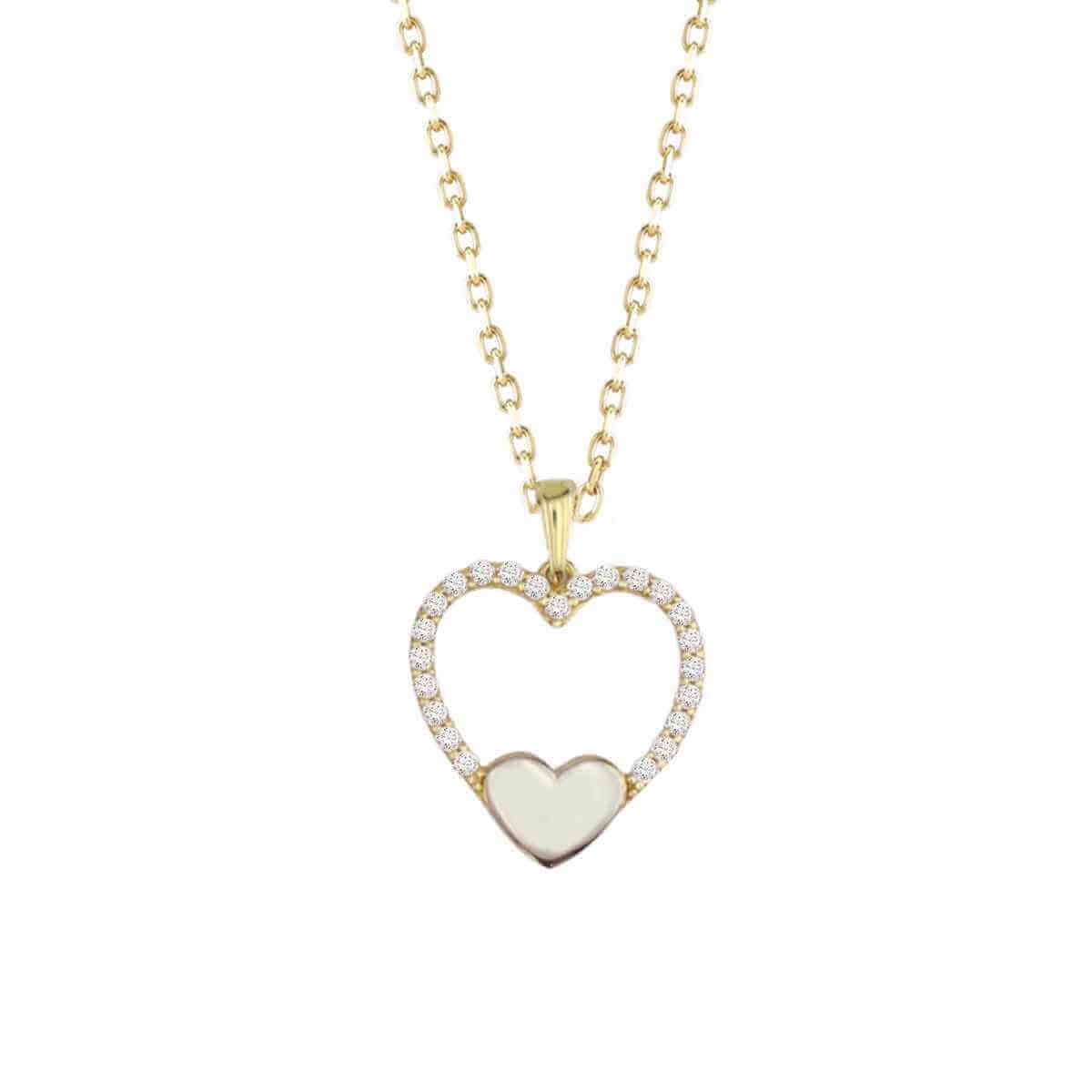 Kalp Figürlü Altın Kolye KLA 213 01 05 00