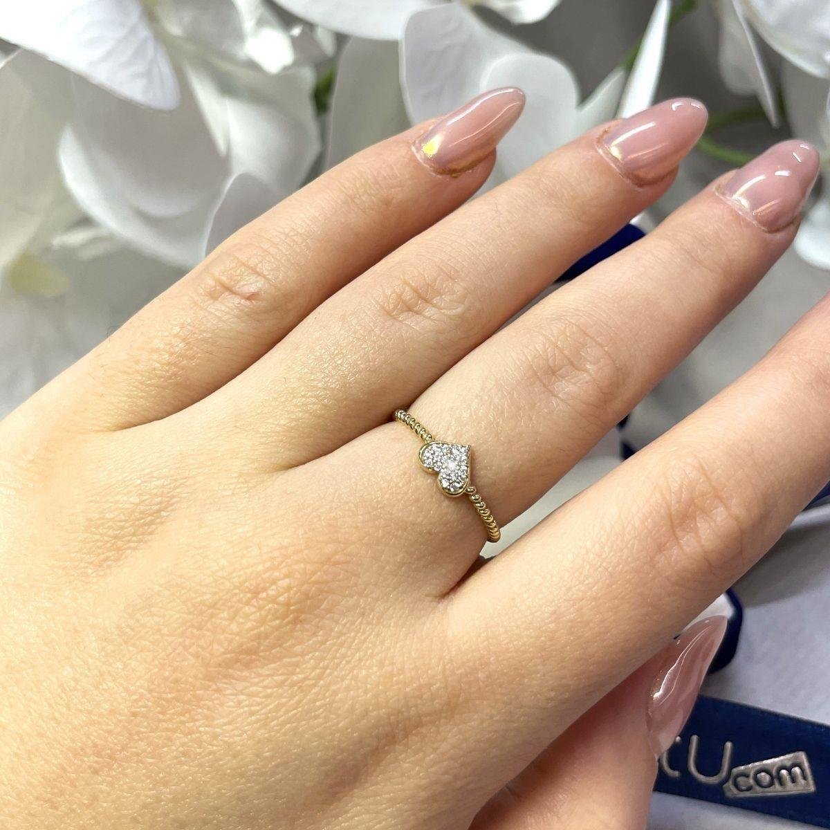 Kalpli Altın Yüzük YZA 123 01 05 00