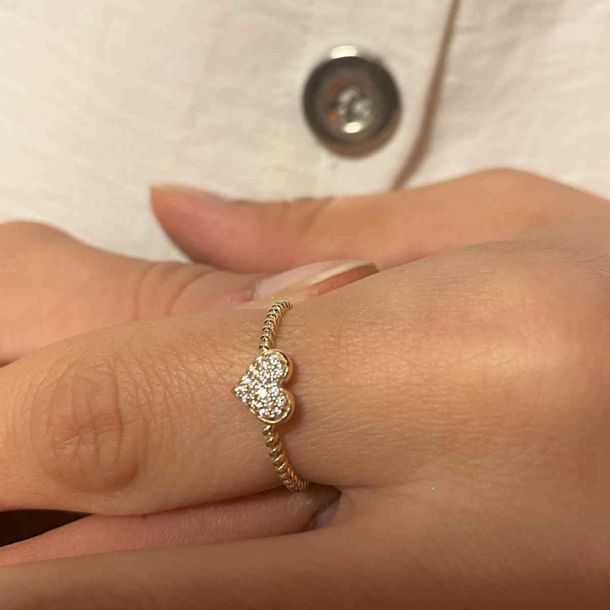 Kalpli Altın Yüzük YZA 123 01 05 00