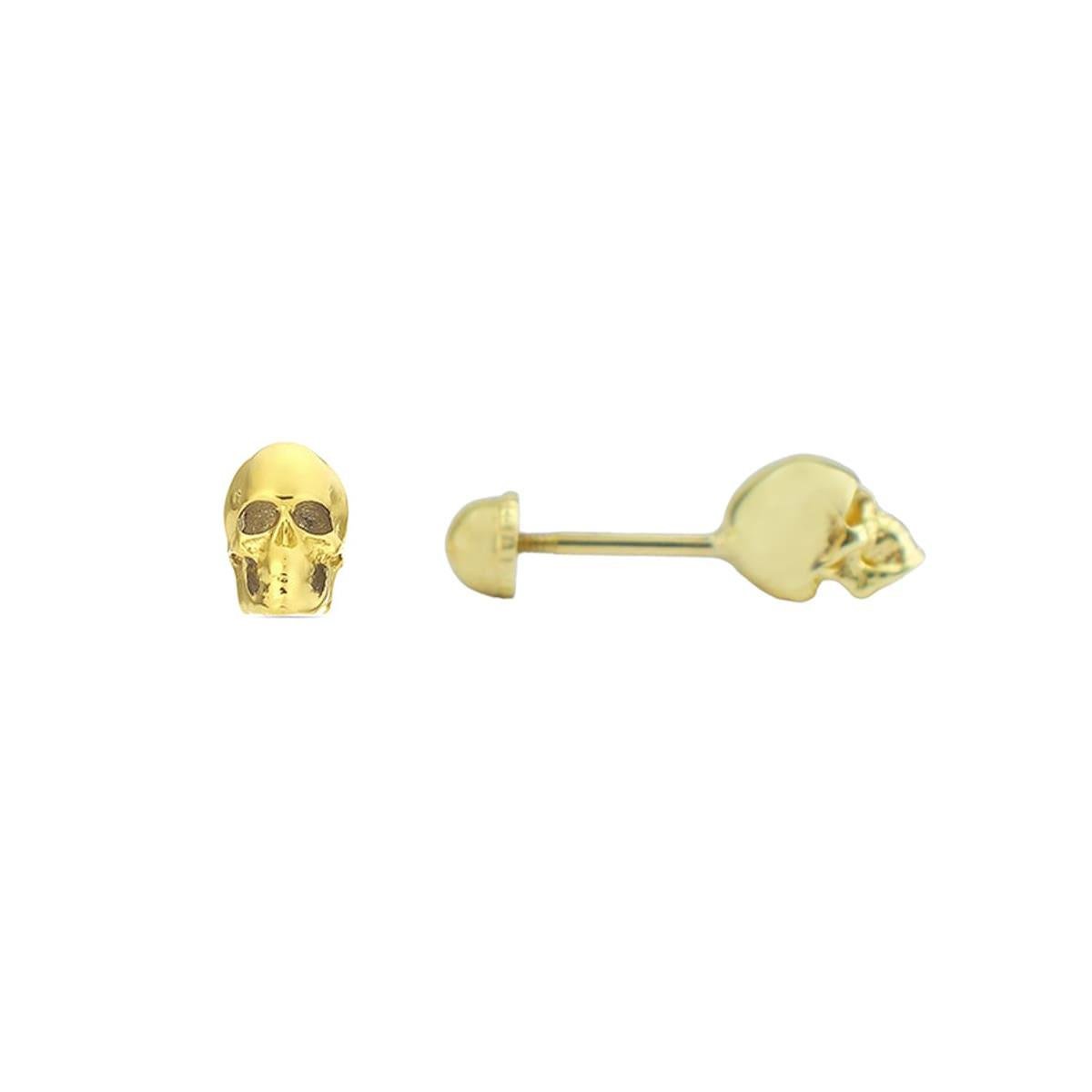 Kurukafa Tragus Piercing Altın Küpe