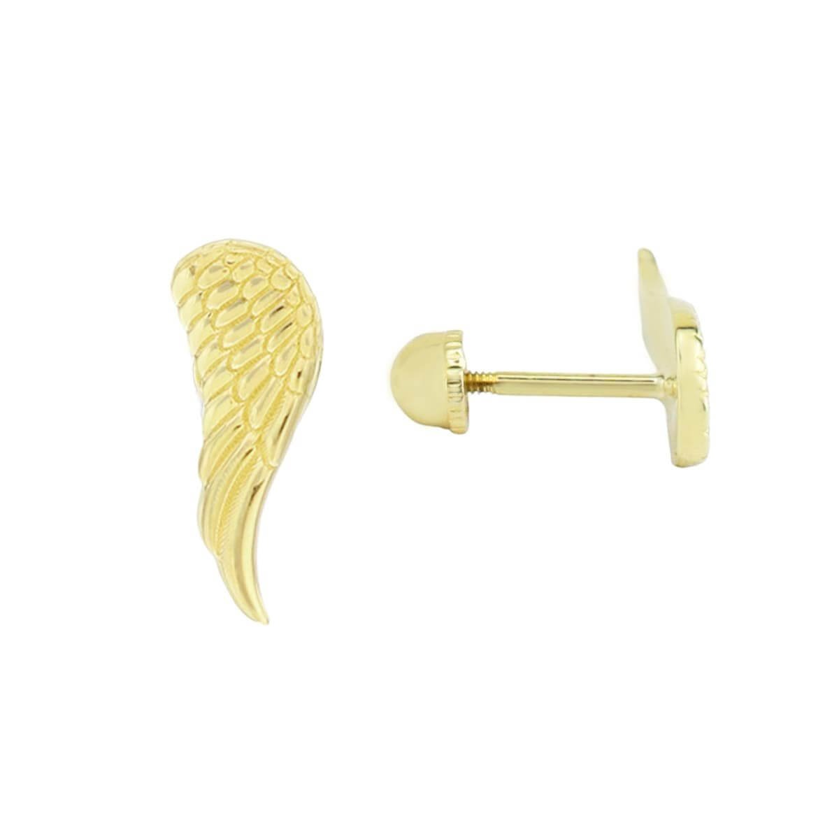 Melek Kanadı Tragus Piercing Altın Küpe KPA 185 01 00 00