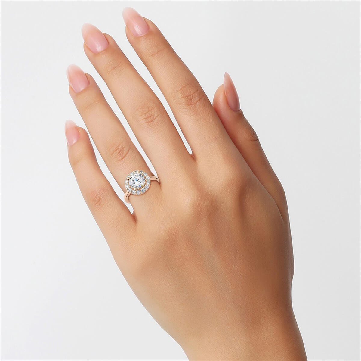 Preciosa Zirconia Taşlı  Gümüş Tektaş Yüzük