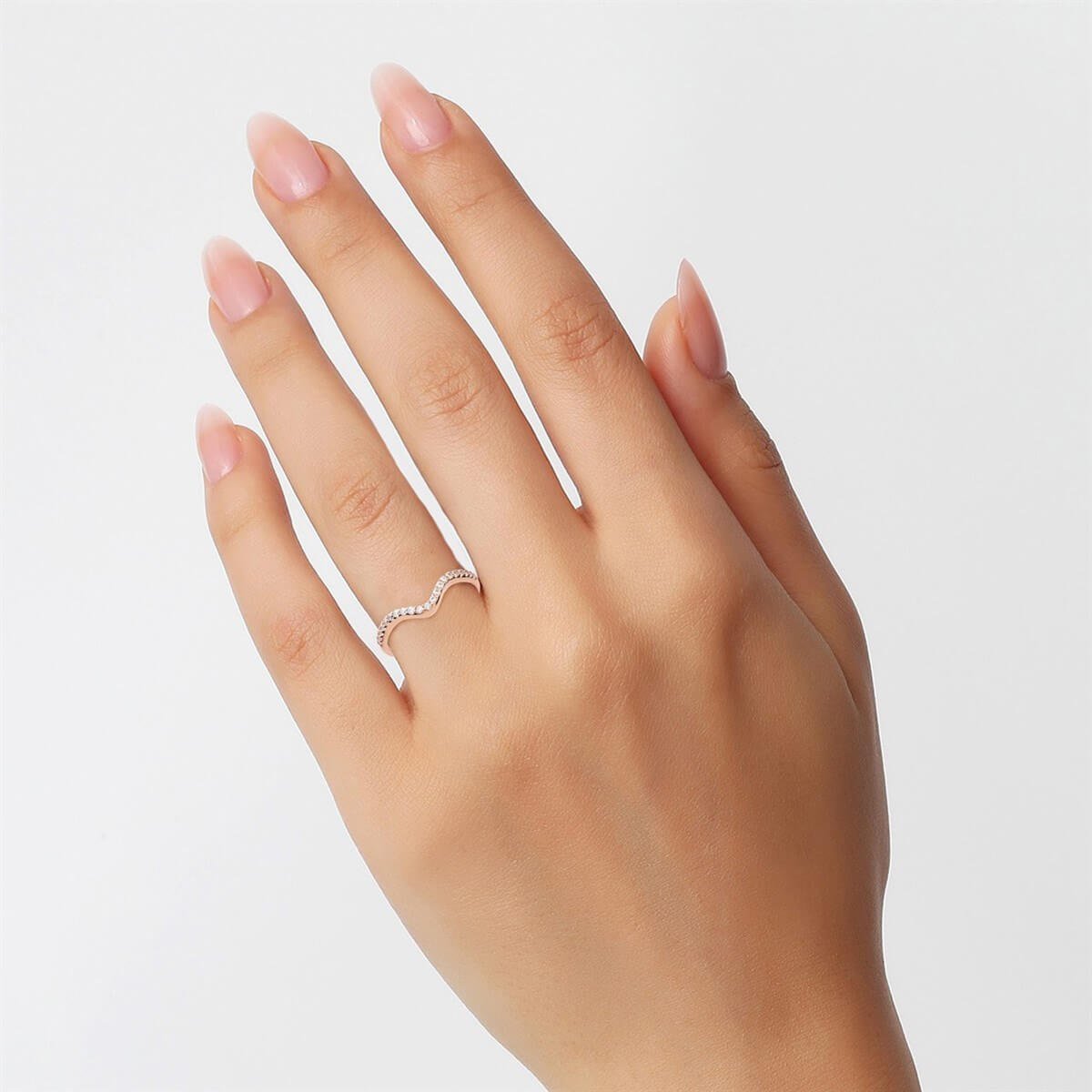 Preciosa Zirconia Taşlı  Gümüş Yüzük