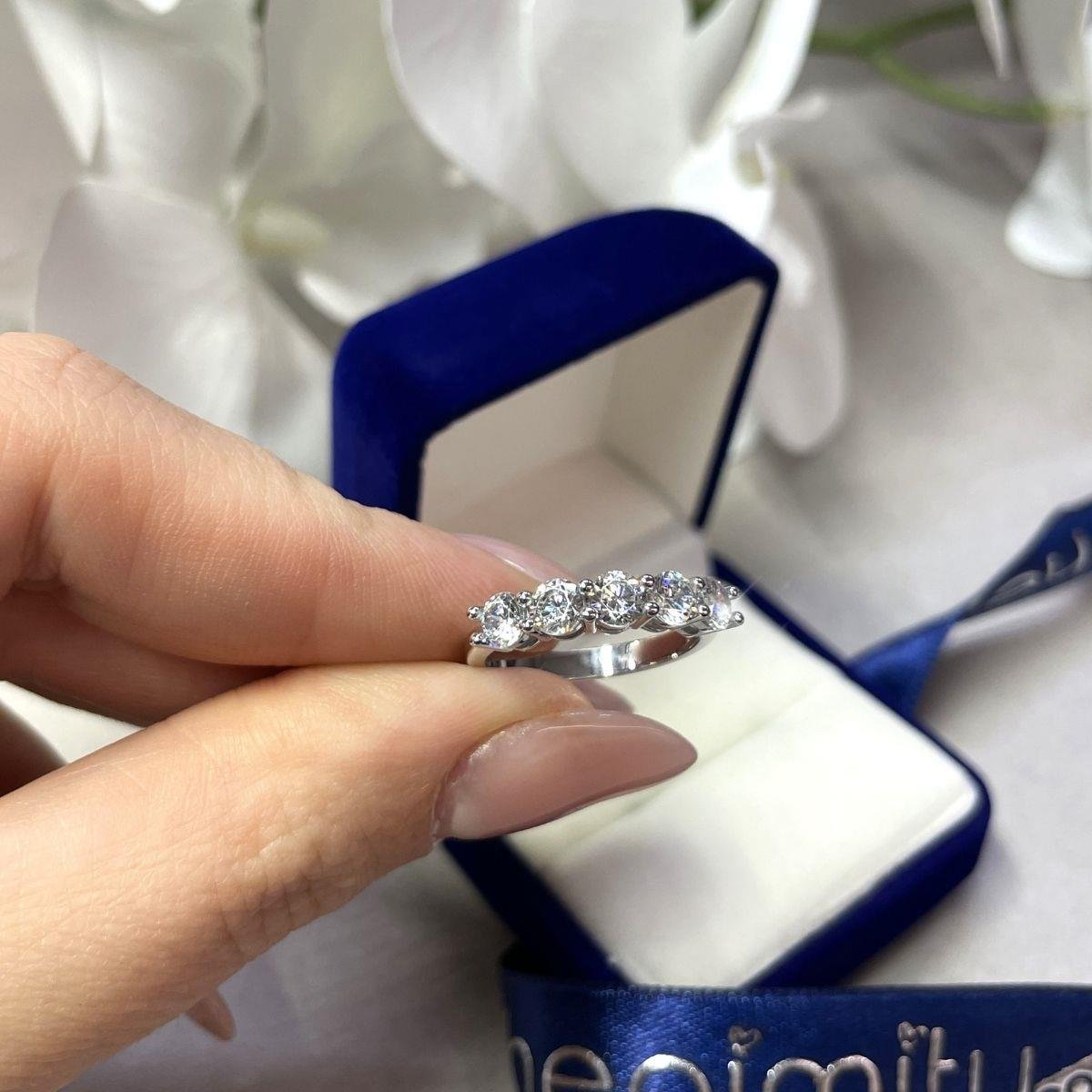 Preciosa Zirkon Taşlı Beştaş Altın Yüzük YZA 120 02 05 00