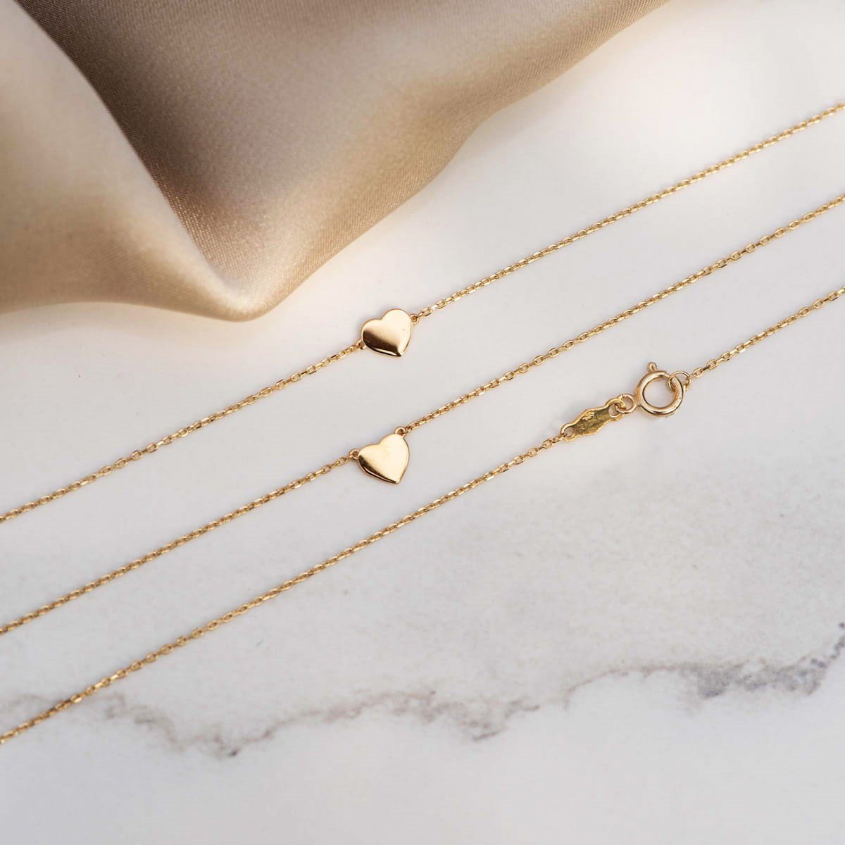 Pullu Kalpli Altın Set TA 118 01 00 00