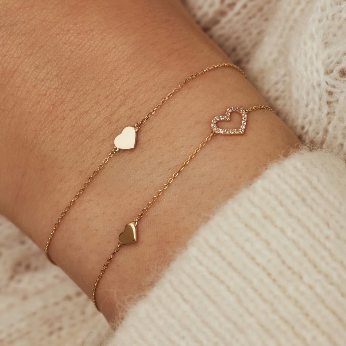 Pullu Kalpli Altın Set TA 118 01 00 00