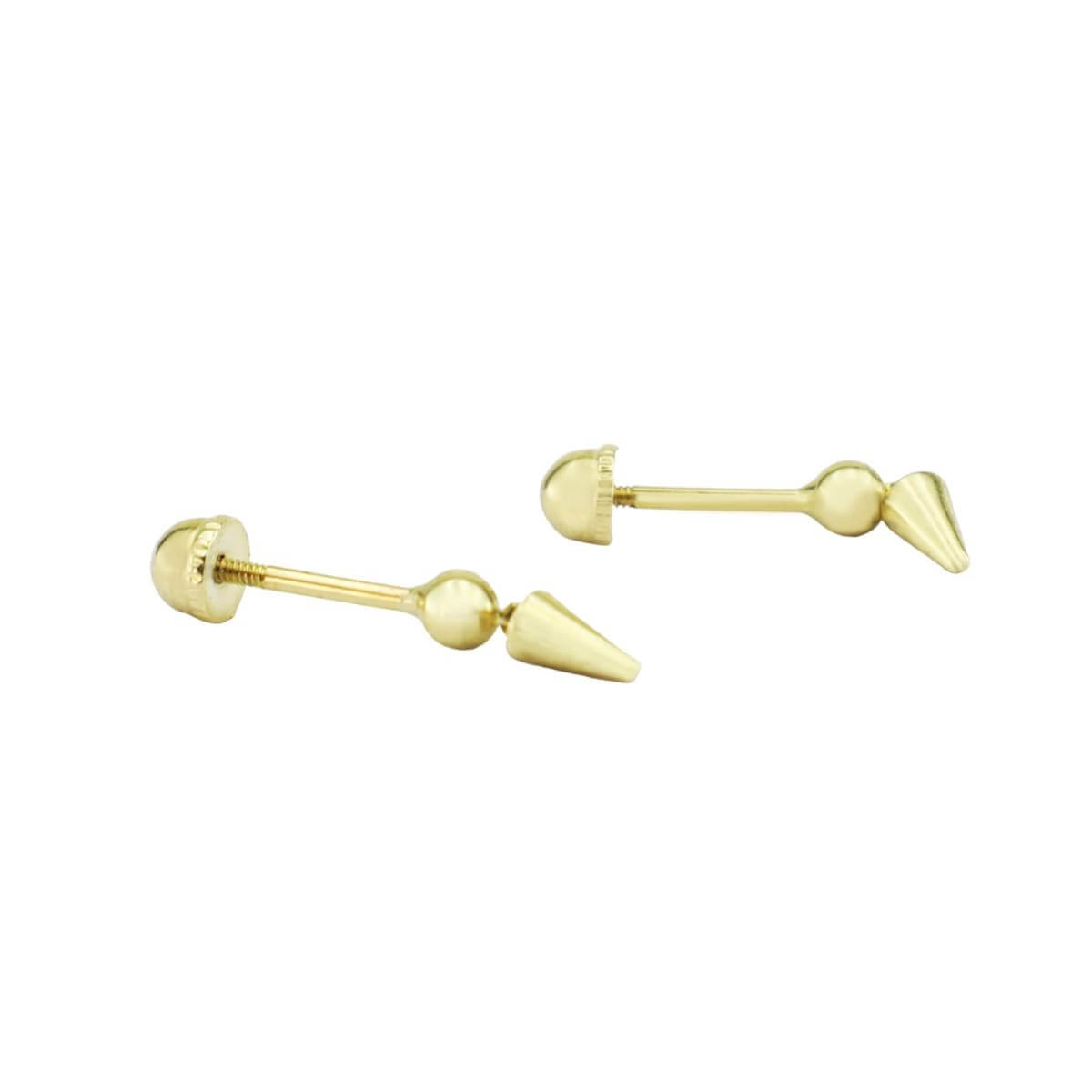Sallantılı Mızrak Tragus Piercing Altın Küpe KPA 166 01 00 00