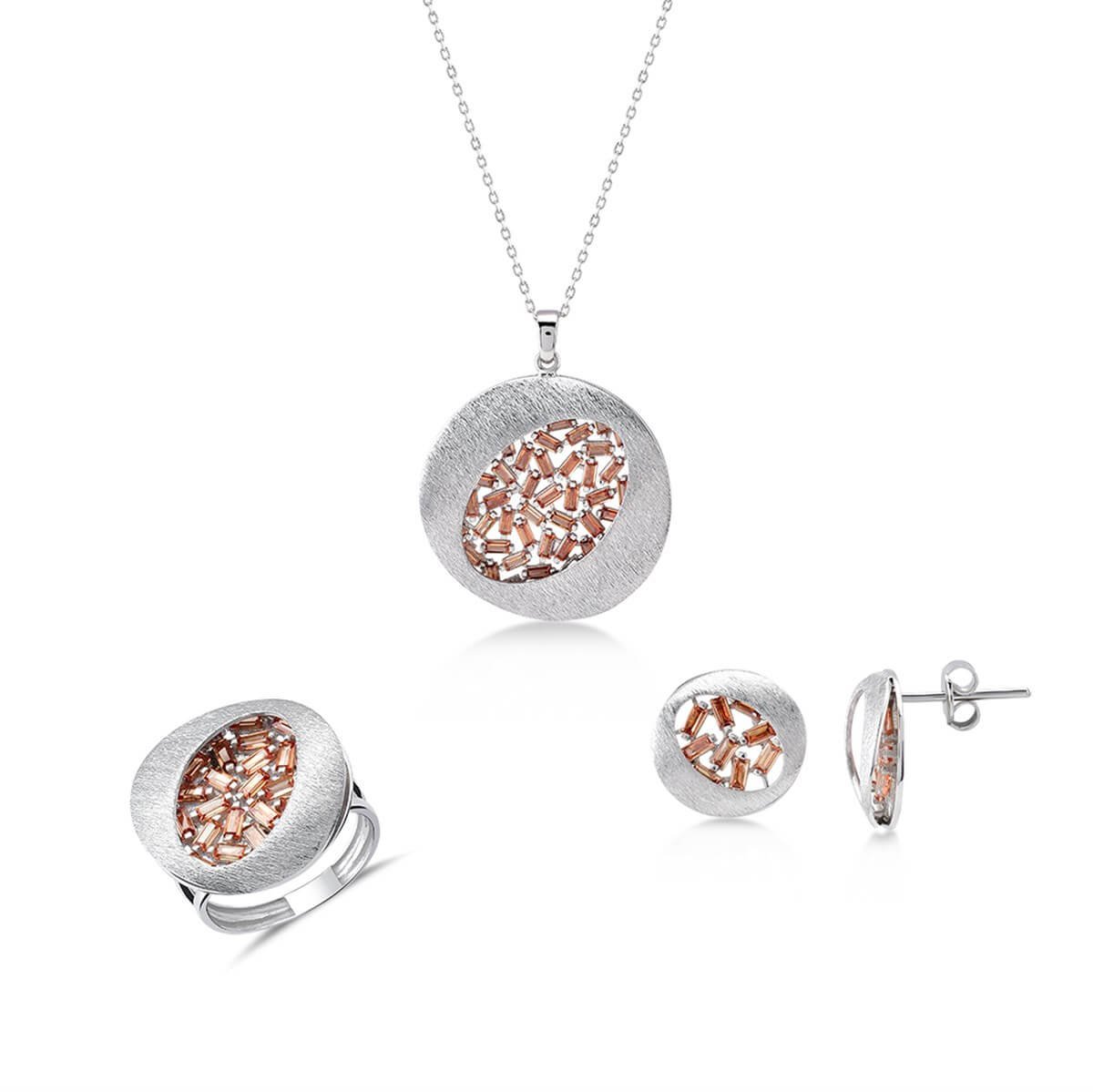 Tasarım Gümüş Fantezi Set
