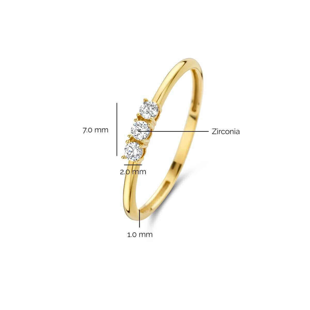 Üçtaş Altın Yüzük YZA 127 01 05 00