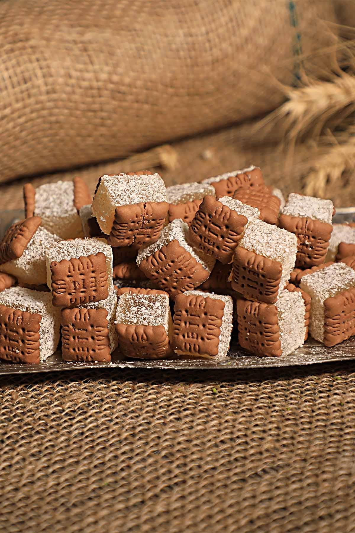 Kakaolu Mini Bisküvili Lokum