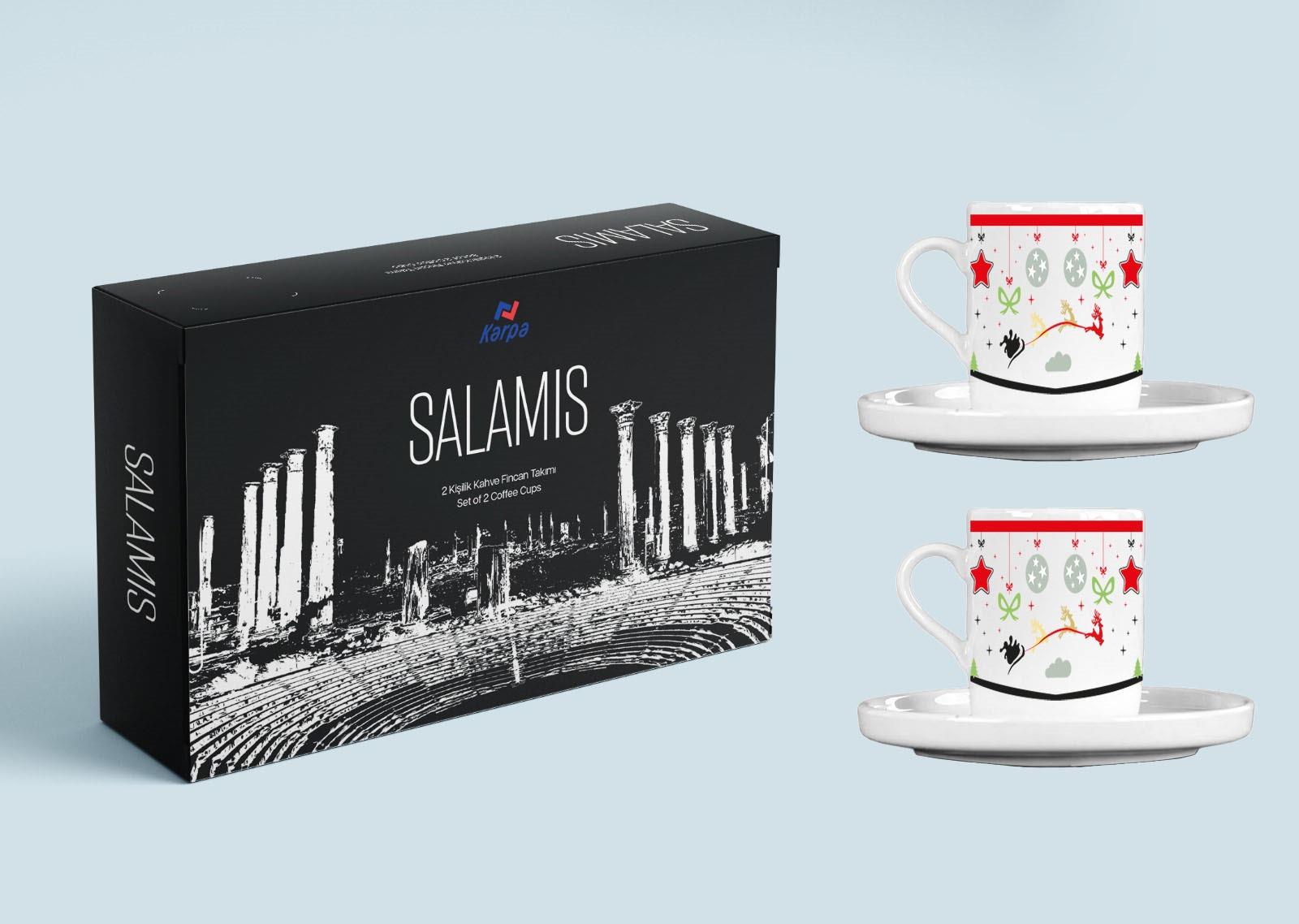 AP SALAMİS MERRY FİNCAN TAKIMI 100CC 4 PARÇA