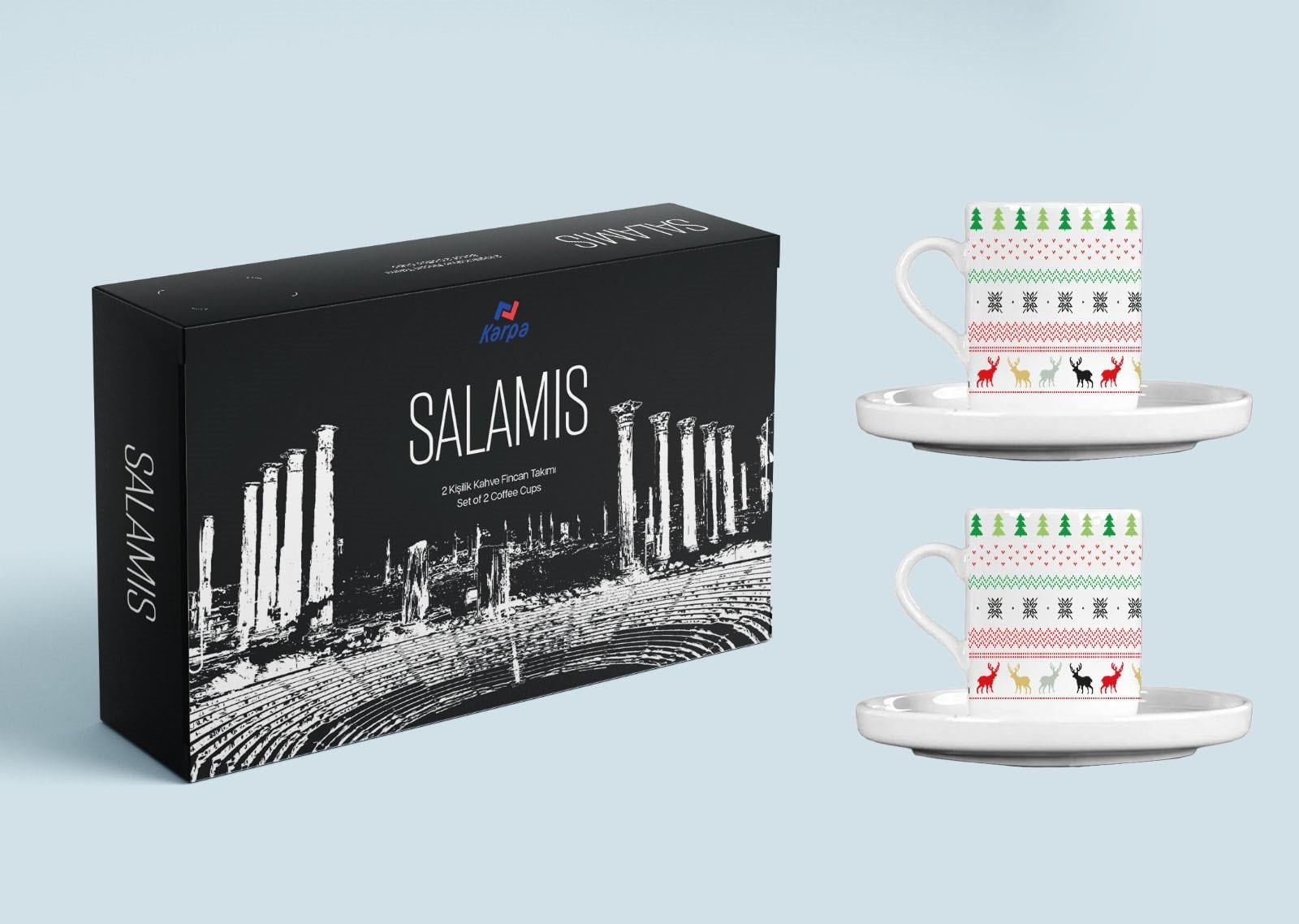 AP SALAMİS MERRY FİNCAN TAKIMI 100CC 4 PARÇA