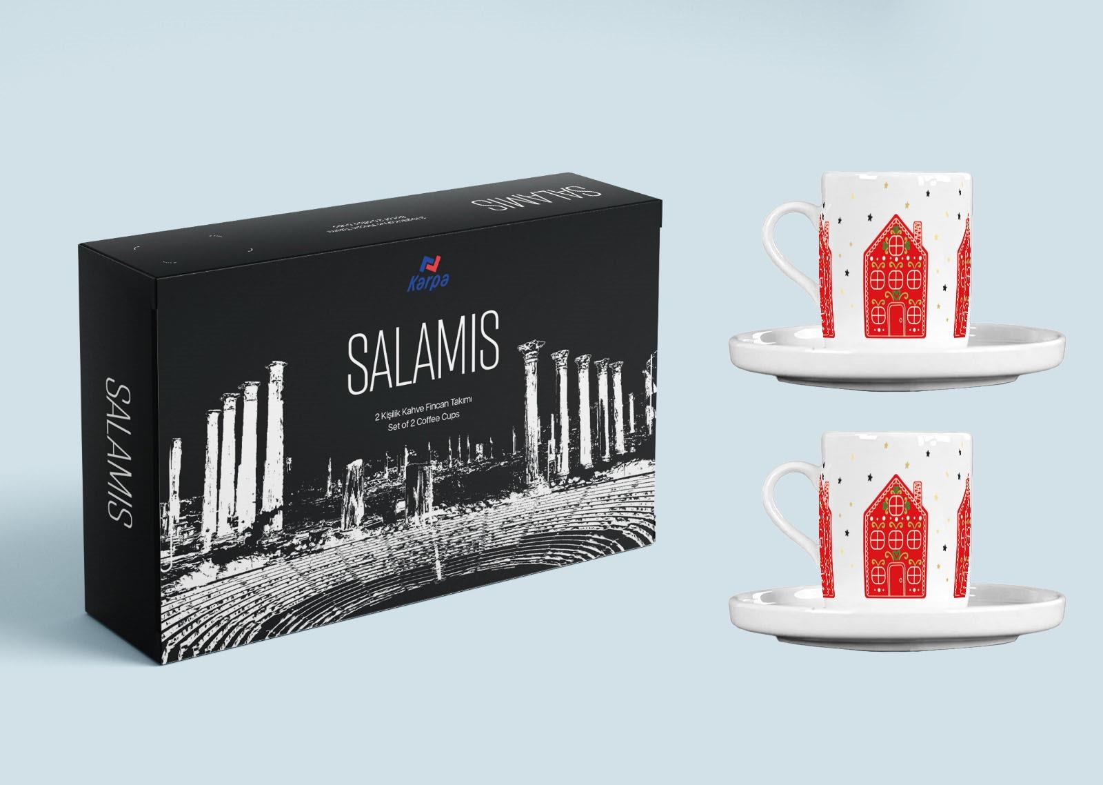 AP SALAMİS MERRY FİNCAN TAKIMI 100CC 4 PARÇA