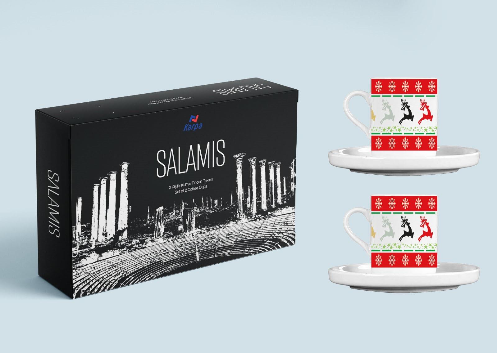 AP SALAMİS MERRY FİNCAN TAKIMI 100CC 4 PARÇA