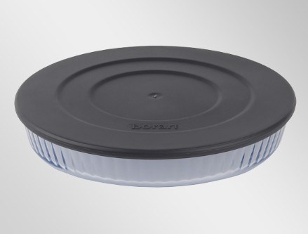 BR FIRIN TEPSİ YUVARLAK 32CM OPTİKLİ PLASTİK KAPAK