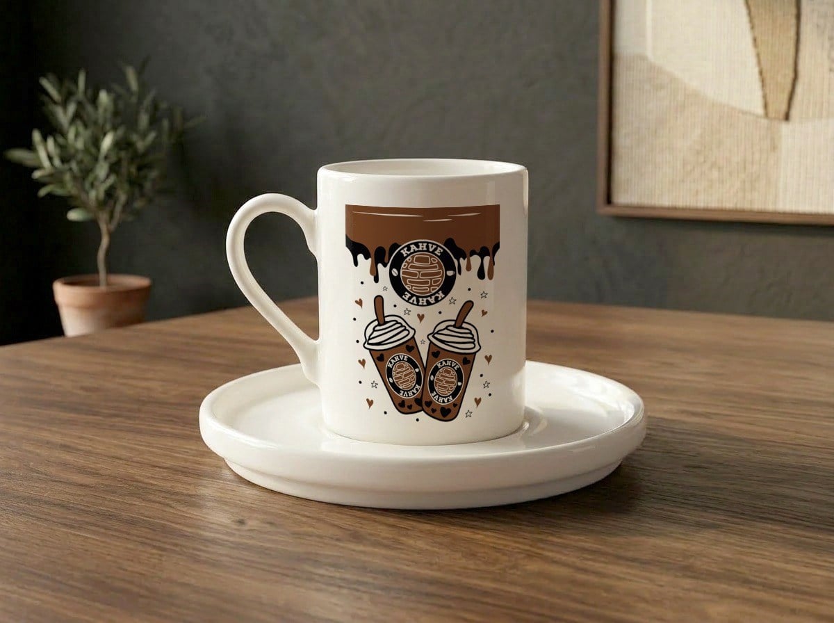 KR COFFEE TML FİNCAN 100CC TEKLİ