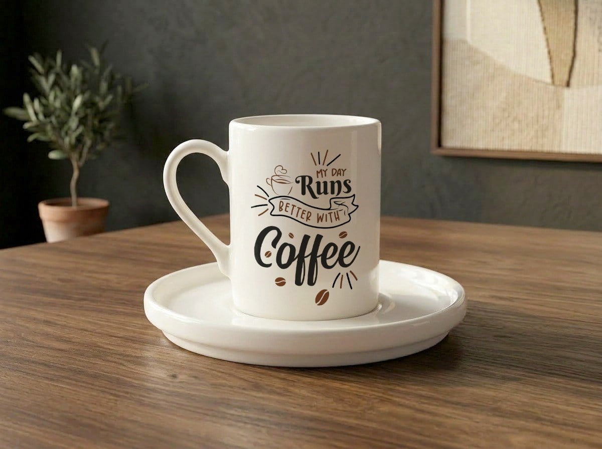 KR COFFEE TML FİNCAN 100CC TEKLİ