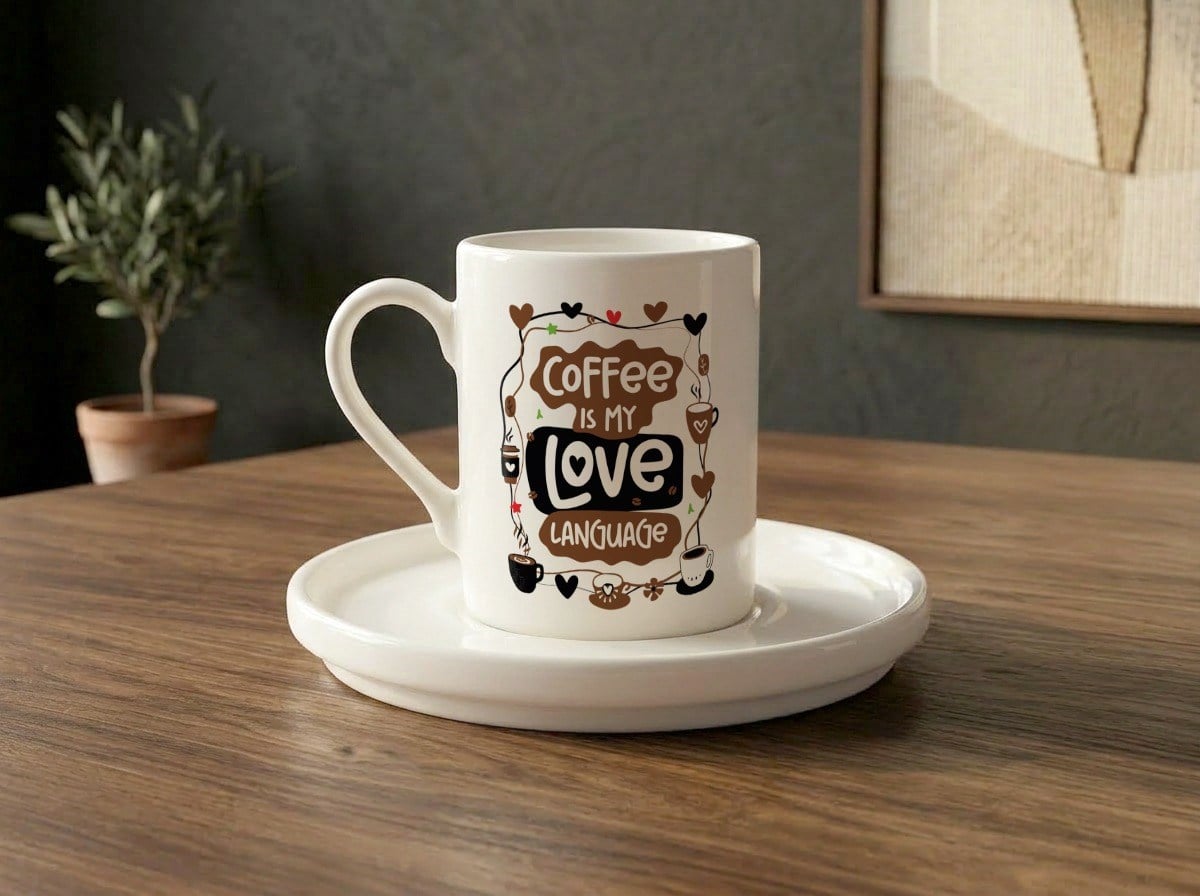 KR COFFEE TML FİNCAN 100CC TEKLİ