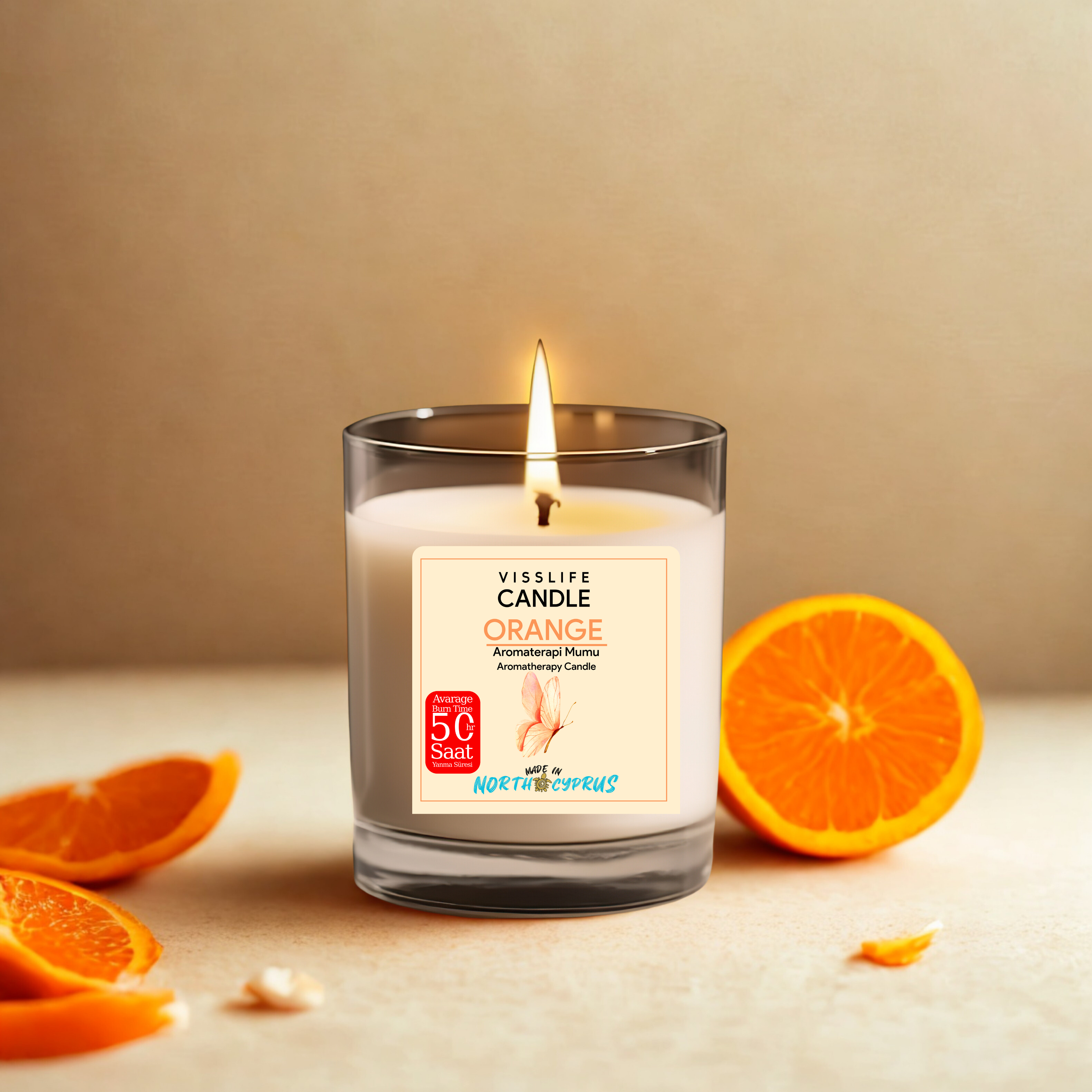 VISSLIFE BARDAK MUM ORANGE