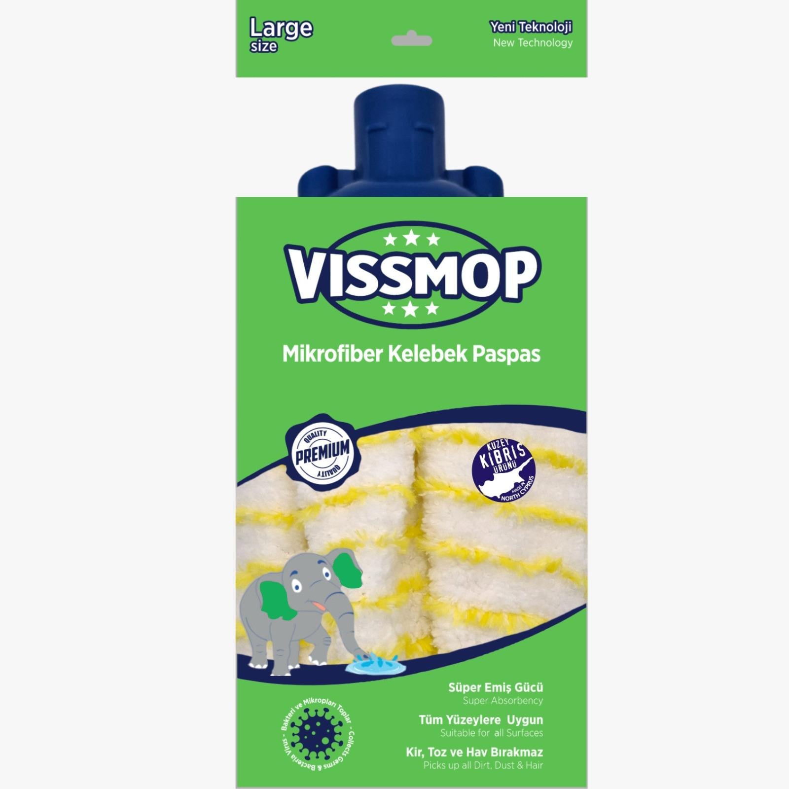 VISSMOP MF KELEBEK PASPAS LARGE