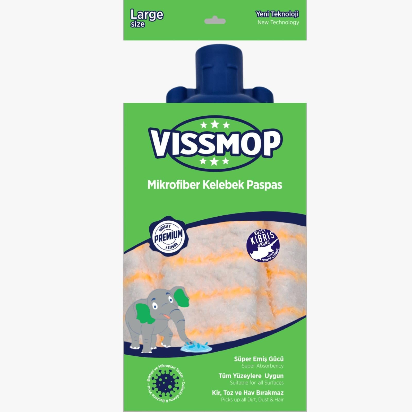 VISSMOP MF KELEBEK PASPAS LARGE
