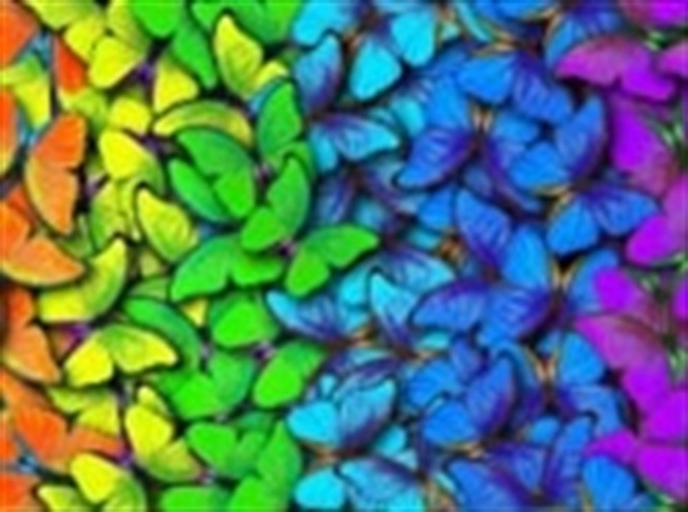 ZM AHŞAP KENARLI BASKILI TEPSİ DESENLİ