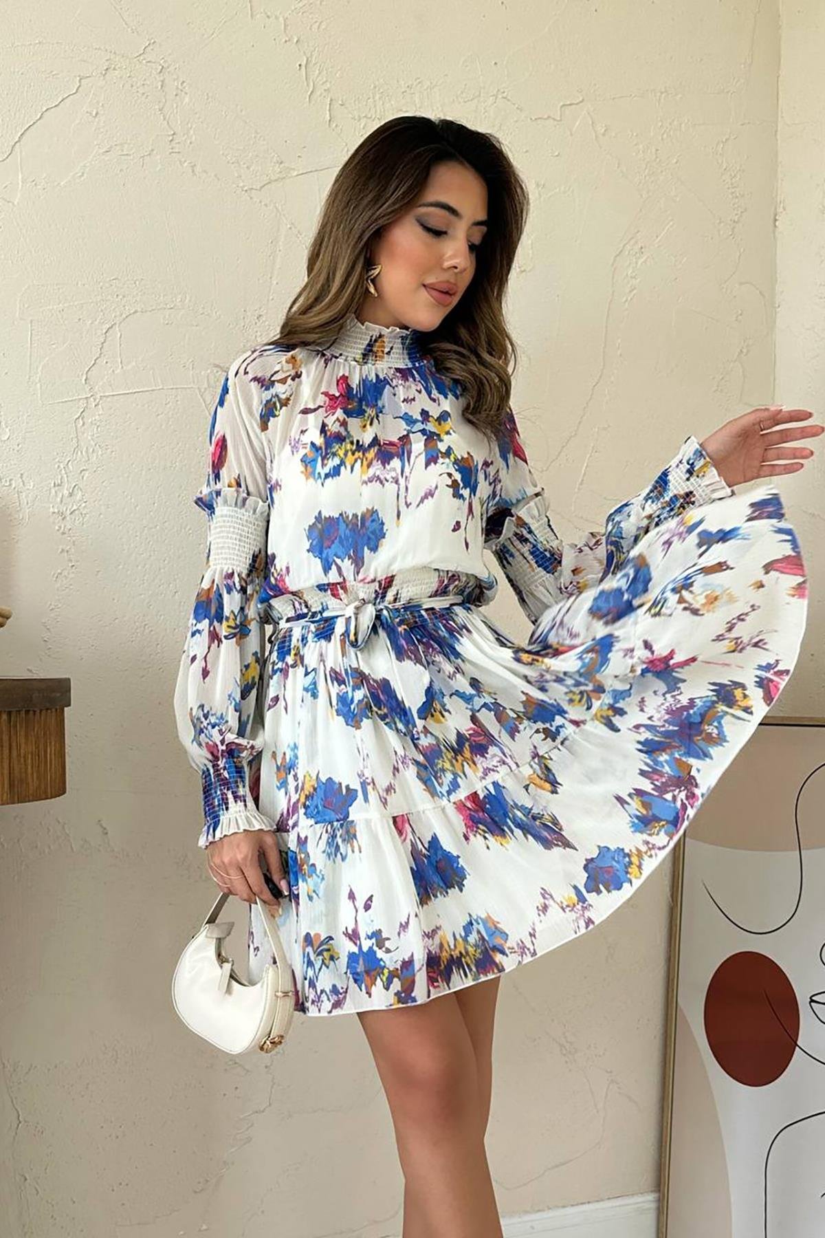 Gipeli Kat Kat Mini Elbise