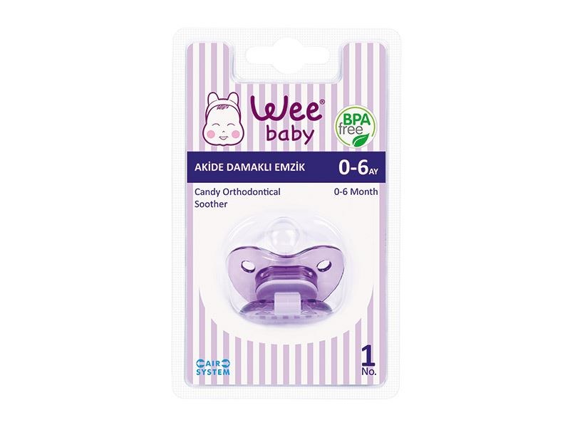 Wee 113 Silikon Damaklı Emzik Akide No:3