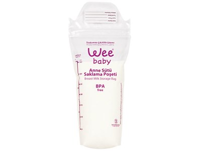 Wee Baby 889  Süt Saklama Poşeti 25Li