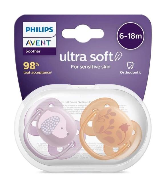AVENT SCF091/18 EMZİK 2Lİ ULTRA YUMUŞAK KIZ 6-18M