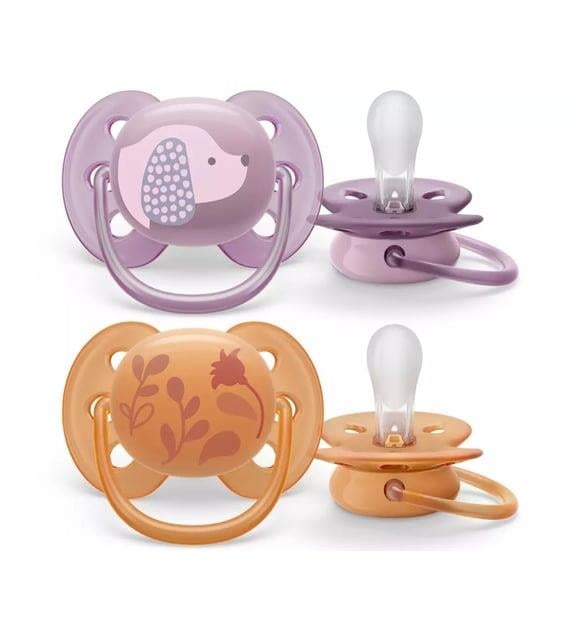 AVENT SCF091/18 EMZİK 2Lİ ULTRA YUMUŞAK KIZ 6-18M