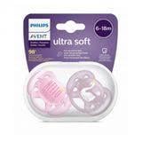 AVENT SCF223/02 EMZİK 2Lİ ULTRA SOFT KIZ  6-18M