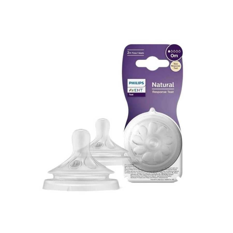 AVENT SCY961/02 BİBERON EMZİĞİ NAT. TEK DELİK 0M+