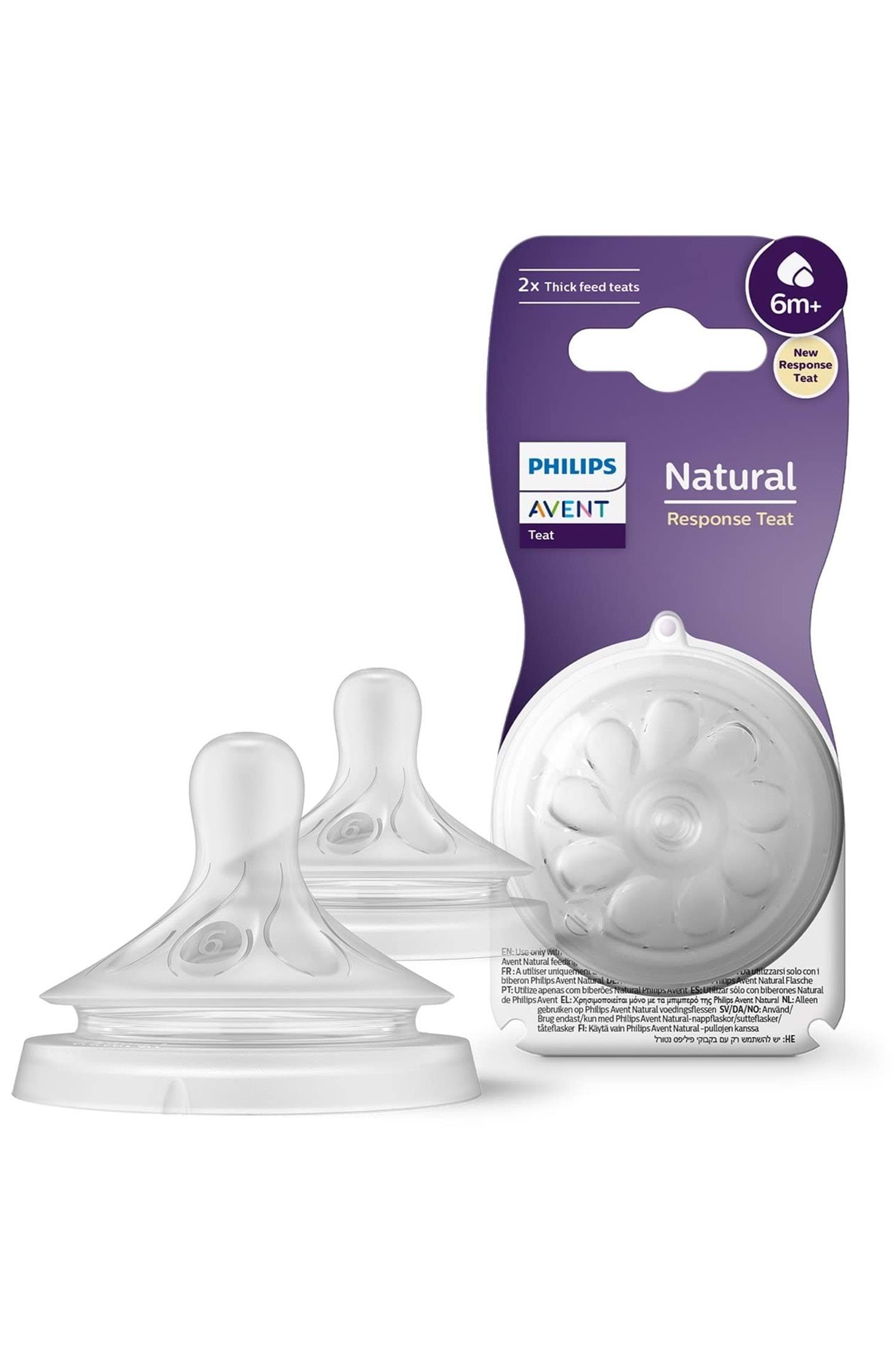 AVENT SCY966/02 BİBERON EMZİĞİ NAT. BÜYÜK 6M+