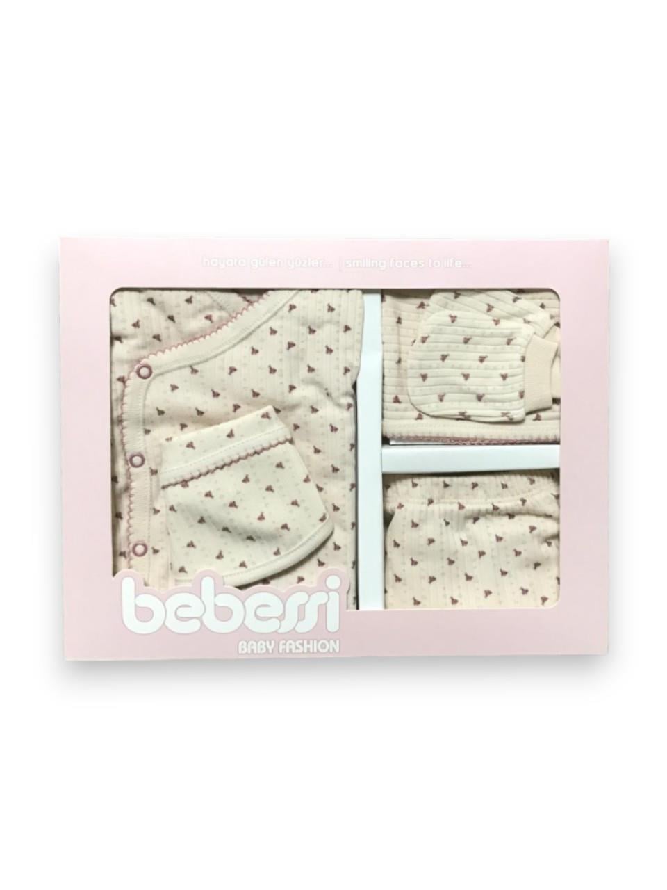 BEBESSİ 3991 ZIBIN SETİ 5Lİ FİTİLLİ ÇİÇEKLİ