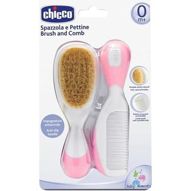 CHİCCO 6569 FIRÇA TARAK SETİ PEMBE
