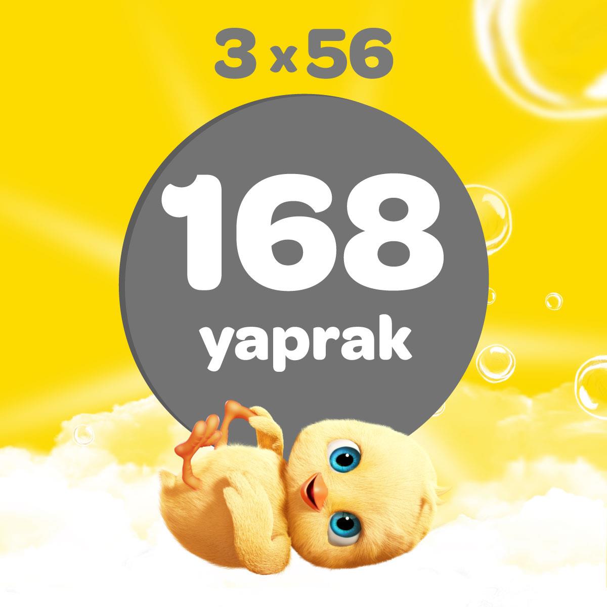 DALİN 3LÜ AVANTAJLI ISLAK HAVLU 56*3LÜ