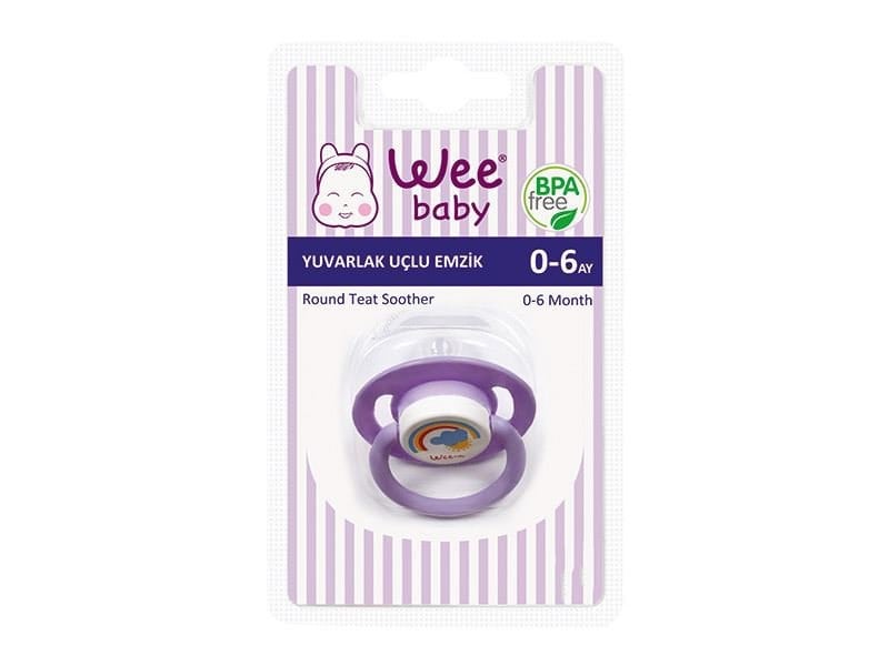 Wee 857 Emzik Silikon No:3 Yuvarlak Uçlu