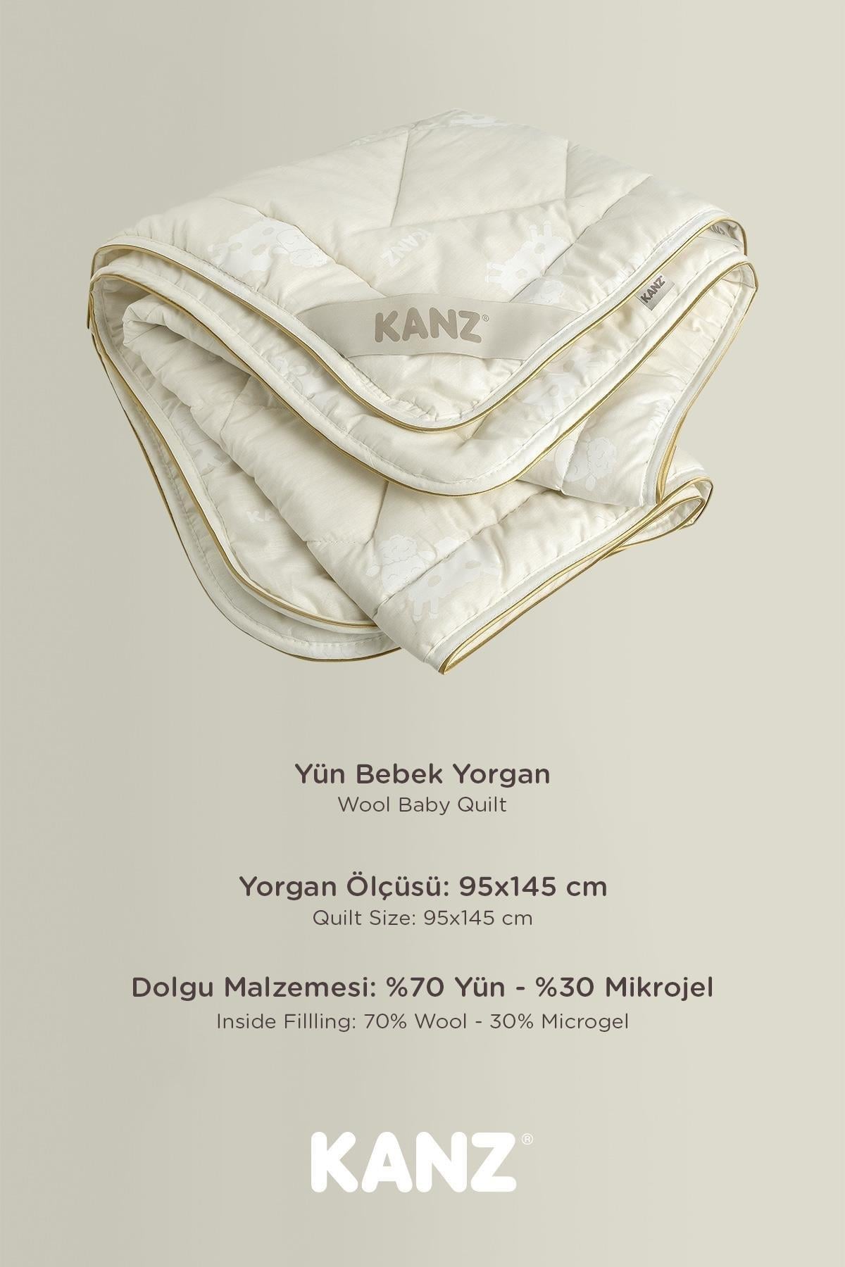 KANZ YORGAN YÜN 95*145