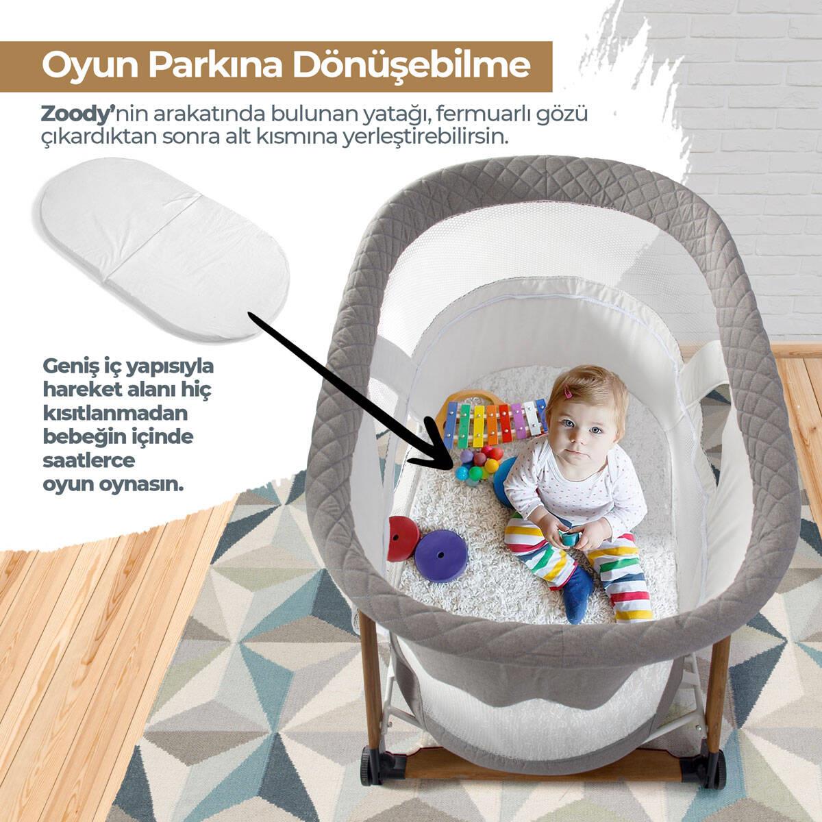 KİWİ OYUN PARKI AHŞAP ZOODY VİZON 
