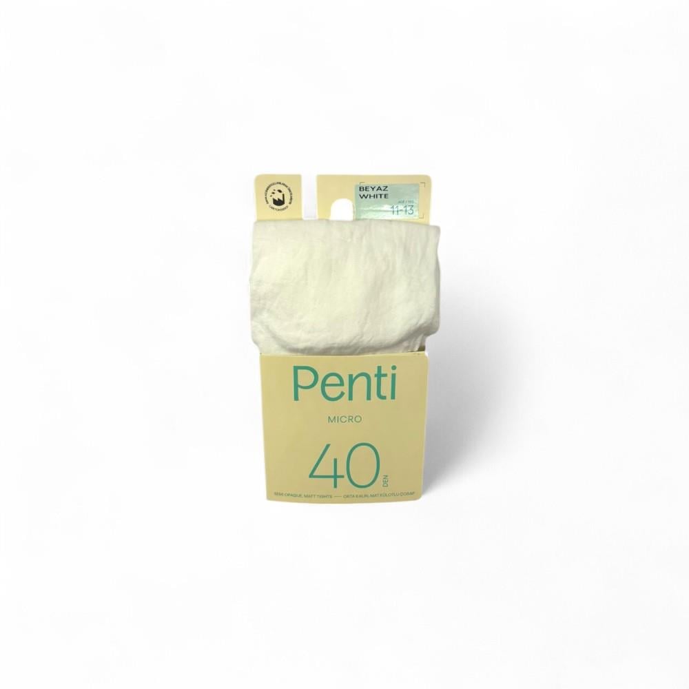 PENTİ KÜLOTLU ÇORAP PRETTY MİCRO BEYAZ 11-13YA