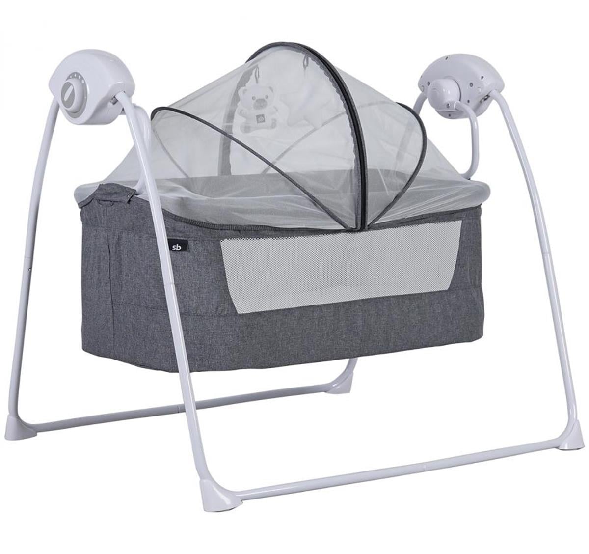 SUNNY 9146 ELEKTRİKLİ BEŞİK CARETTA GRİ
