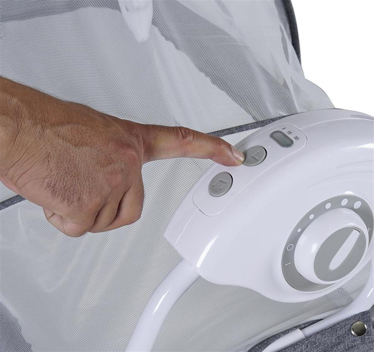 SUNNY 9146 ELEKTRİKLİ BEŞİK CARETTA GRİ