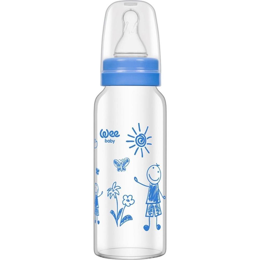 WEE 771 BİBERON CAM ISIYA DAYANIKLI 180 ML.