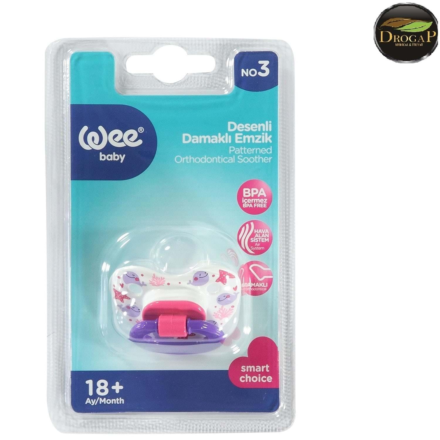 WEE 835 EMZİK SİL.DAMAKLI DESENLİ NO:3 ASKILI