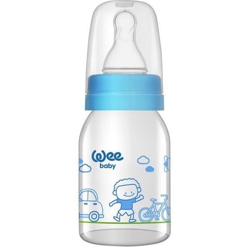 WEE 877 BİBERON CAM SİL.KİRAZ UÇ 125 ML