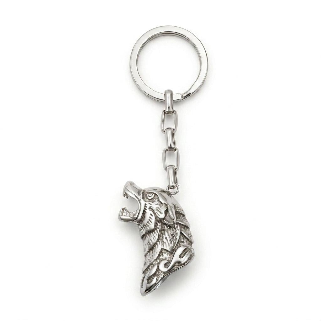 ​Welch Steel Wolf Keychain ​Welch Steel Wolf Keychain 