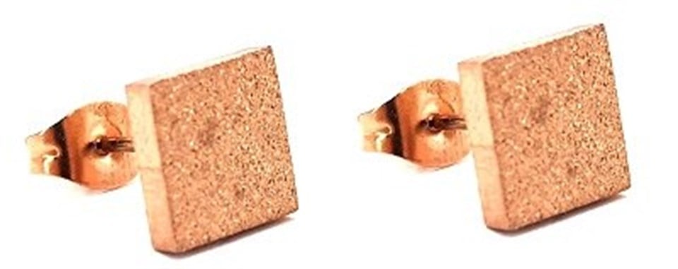 ​​​​​Welch Çelik Rose Kare Küpe
