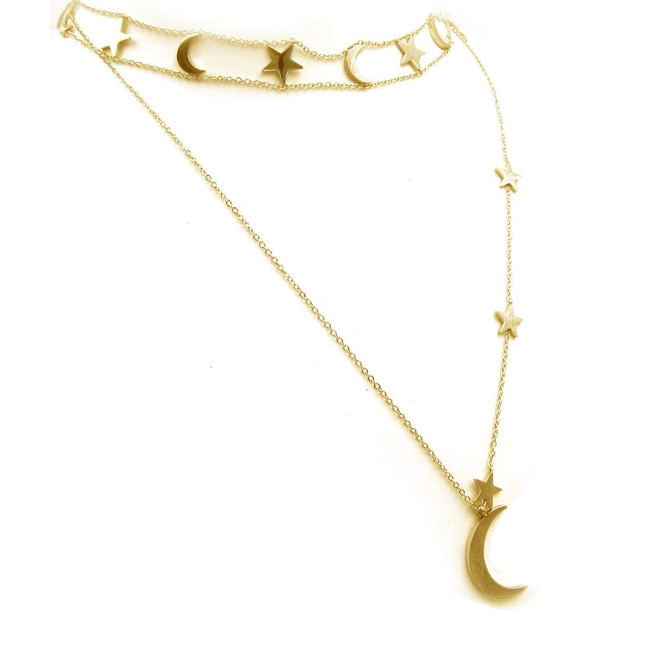 ​​​Welch Gold Çelik Choker Kolye Set