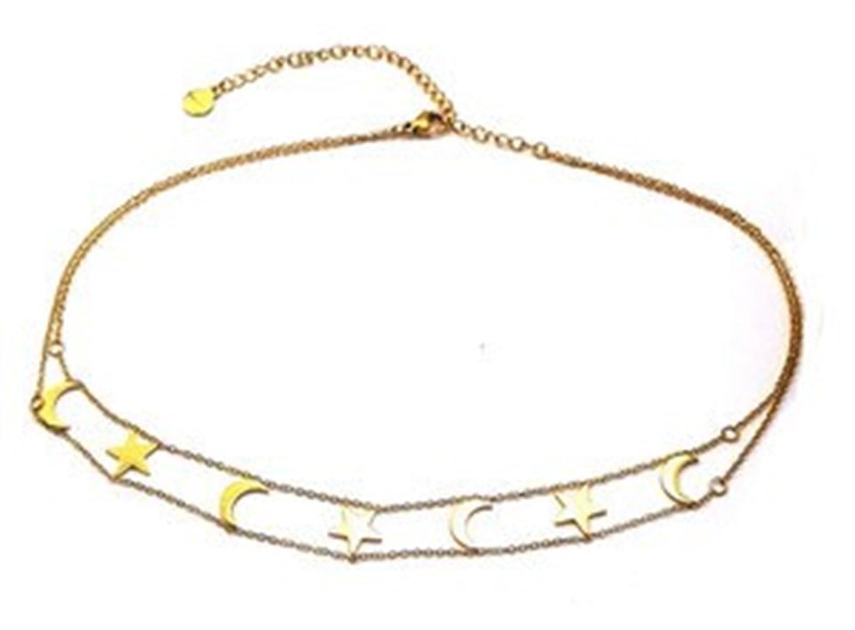 ​​​Welch Gold Çelik Choker Kolye Set